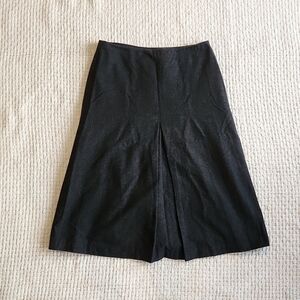 GH Bass & Co Black Wool Blend Skirt